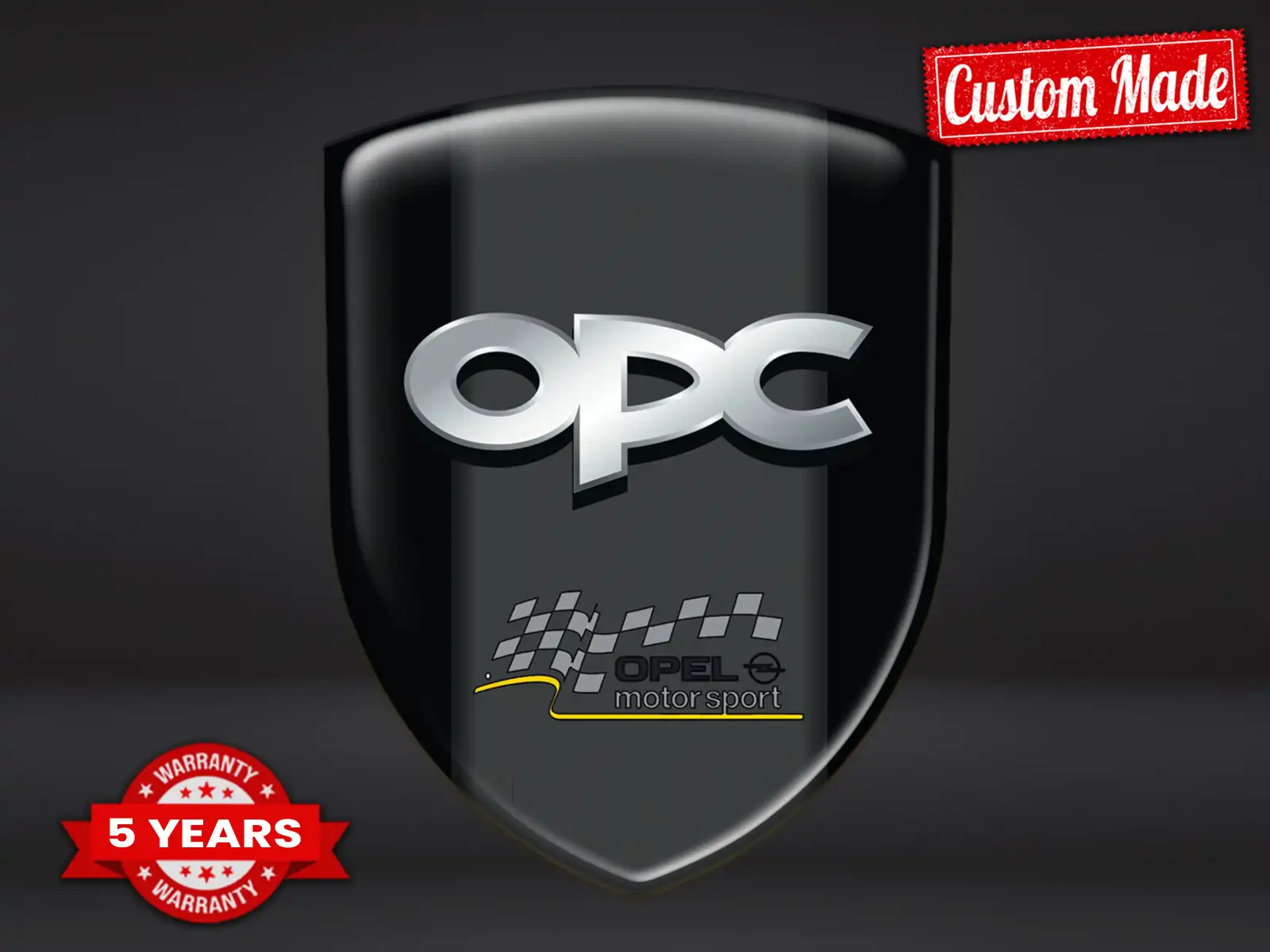 OPC Autoaufkleber Luxus Anpassbar Minimalistisch